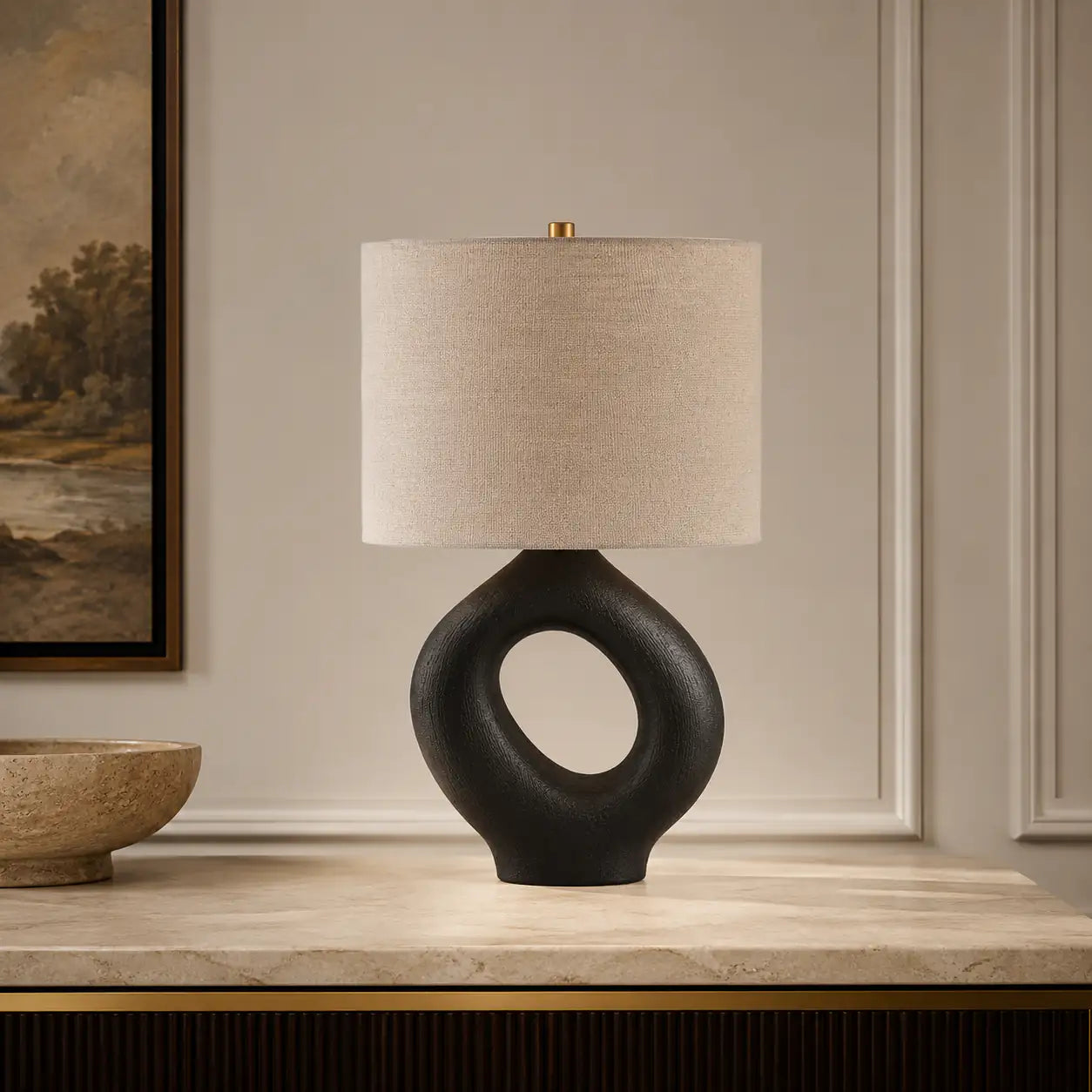 Vela Linen Lamp