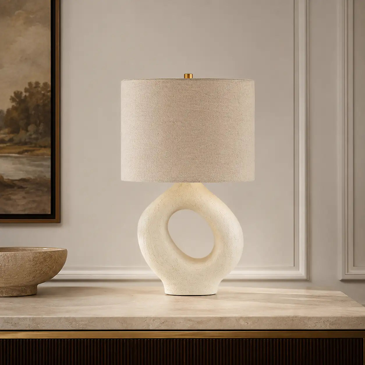 Vela Linen Lamp